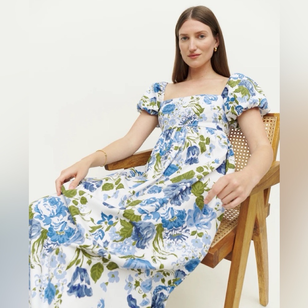 Worn once Reformation Aurelia Lucca Dress size 4